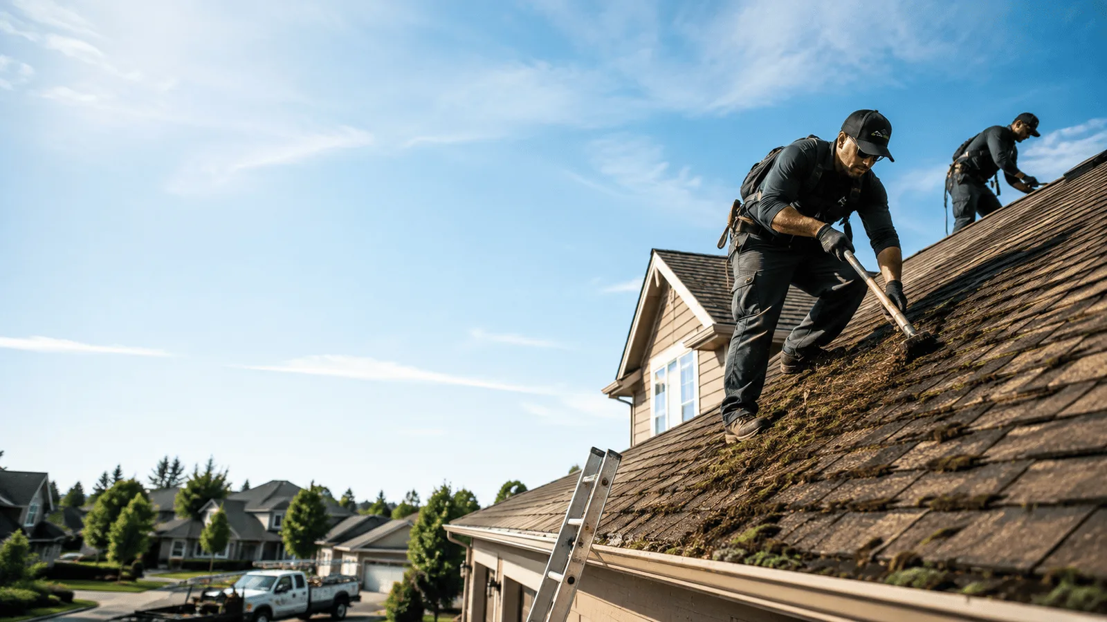 Roof Moss Removal in Andover, OH near me